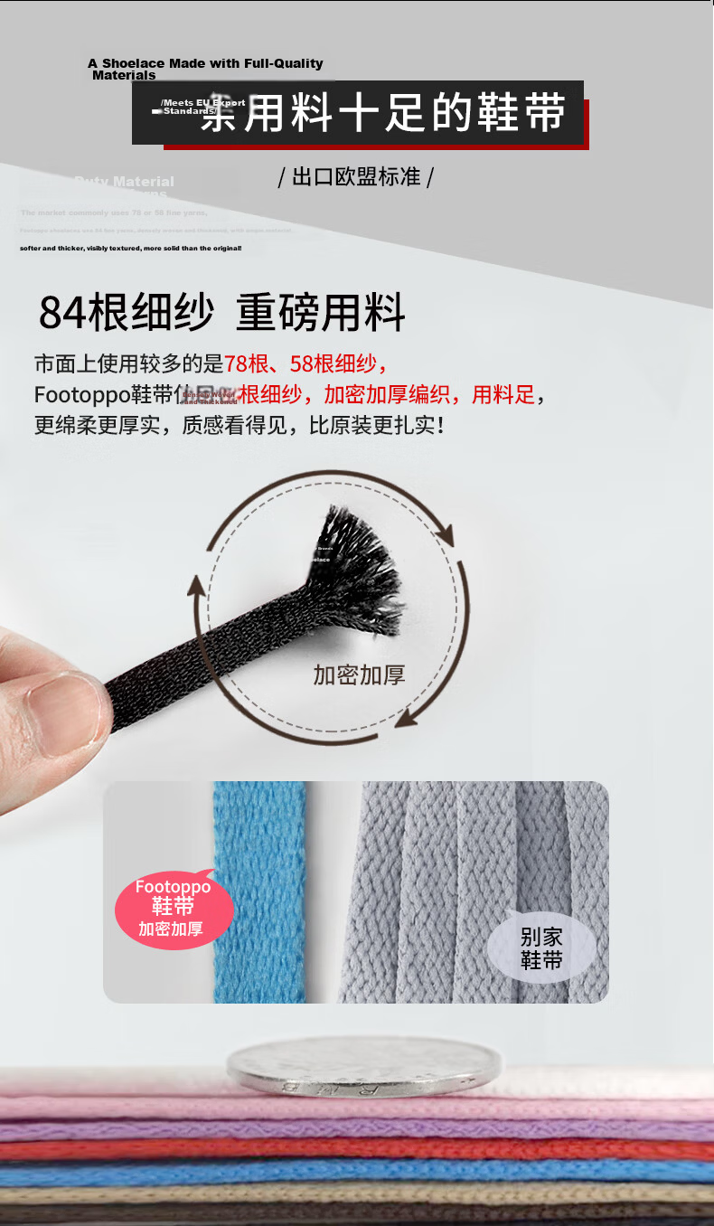 FOOTOPPO Shoelaces White Black Colorful Flat Shoelaces for Men Women Compatible with White Sneakers Sports Shoes Athletic Shoes 4