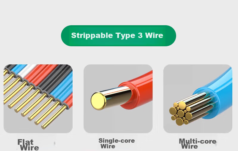 LAOA LA192502 Adjustable Network Wire Stripper Coaxial Cable Stripping Tool Household Wire Cutter 4