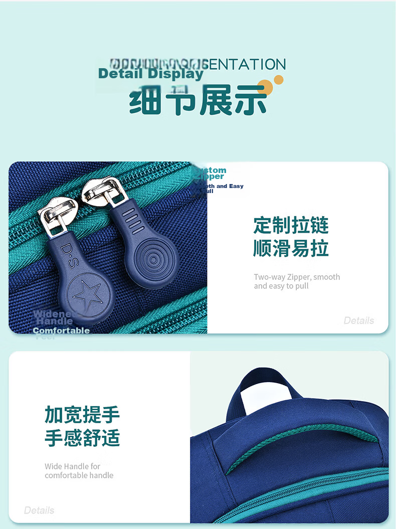Le Bu Xiong Primary School Backpack Boys 2026 New Style Grade 1-2 Lightweight Children's Ergonomic School Bag for Boys Grade 3-6 15