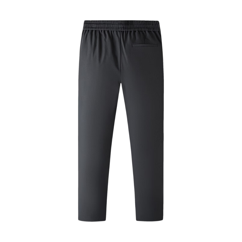Yalu Men's Thick Goose down Versatile Straight-Leg Pants, Warm Loose-Fitting Winter 2025 Cold-Proof Outdoor Fleece-Lined Trousers