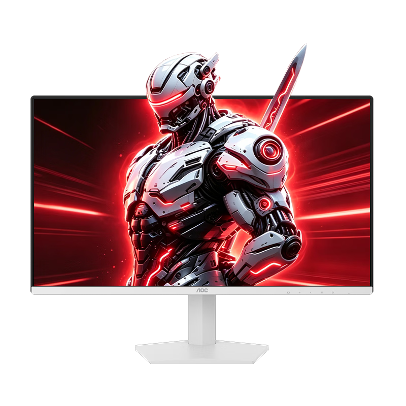 AOC 24.5-inch 310Hz FastIPS 1ms HDR400 Low Blue Light Delta Elegant White Gaming Monitor 25G41SE/WS