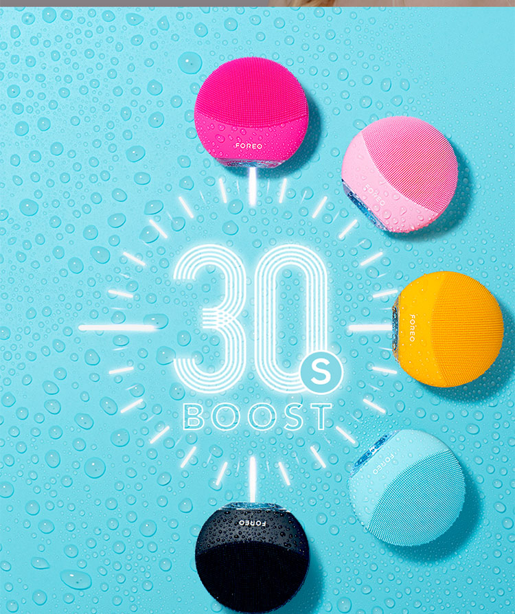 FOREO Luna Facial Cleansing Device, LUNA Mini3 Purifying Cleansing Device, Balances Oil, Face Washing Instrument, Pore Cleaner, Cherry Red Rechargeable Model 13