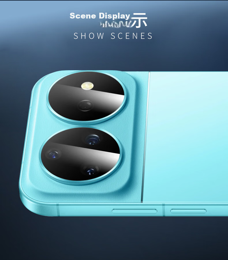 Fly Planet [2-Pack Instant Stick] Huawei Nova16 Ultra Lens Protector Huawei Nova16 Ultra Rear Camera Lens Protective Film Ultra Clear Anti-Scratch Tempered Glass Film 7