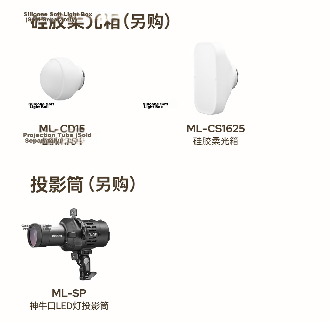 Godox ML150BI Bi-Color Adjustable Portable Night Photography Portrait Fill Light Outdoor Control Film Video Camera Light ML150BI [Battery Not Included] 16