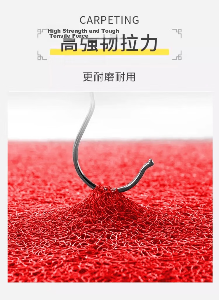 Luoyoute Entrance Door Mat Safety Coir Floor Mat Home Commercial Durable Non-Slip Doorway Rug 7