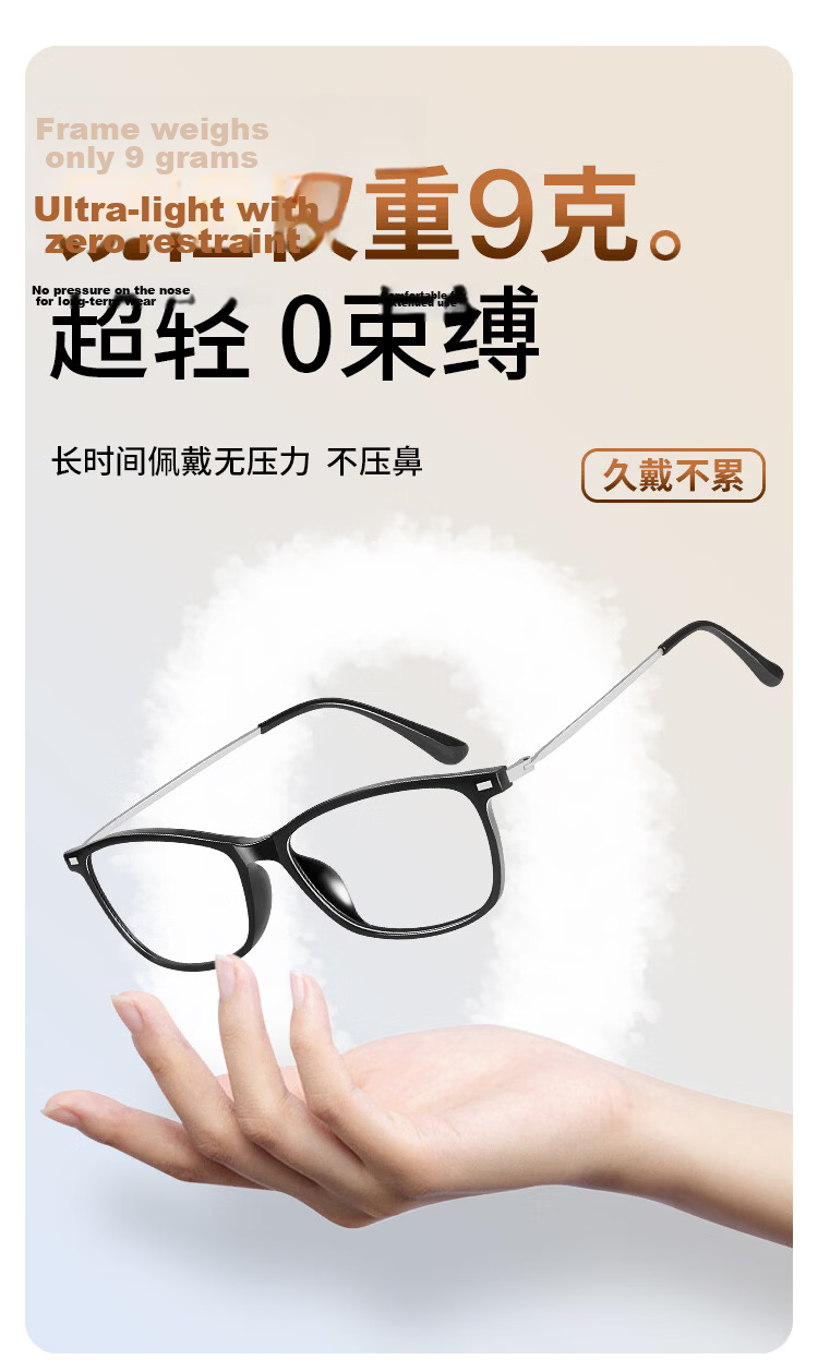 Mr.PuTian Blue Light Blocking Reading Glasses High Definition Presbyopia Glasses for Elderly Purple Single Vision 150 Degree (Age 50-54) 3