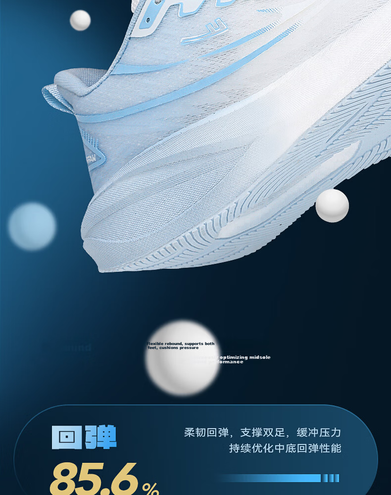 Warrior Men's Sports Shoes 2026 Summer New Casual Breathable Sneakers White Blue Size 41 6