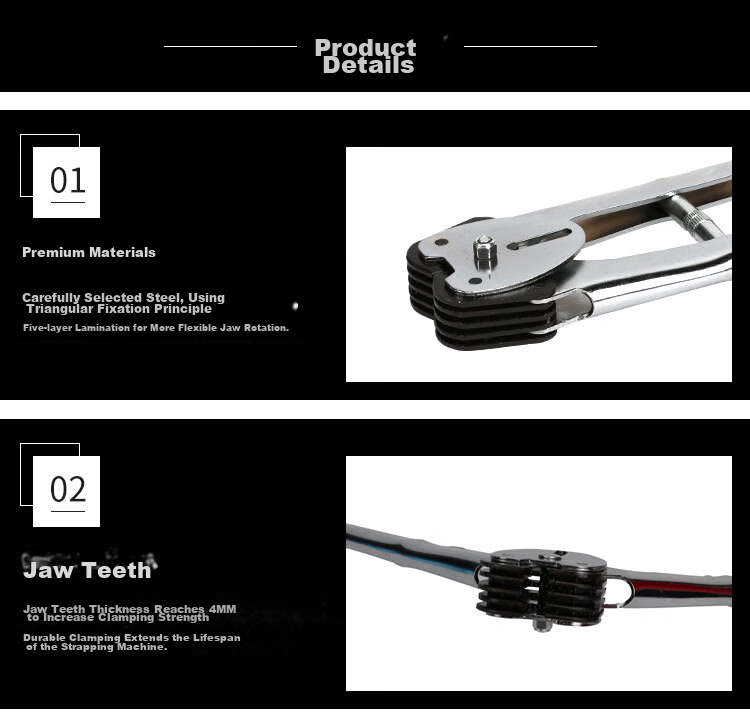 LINGS Manual Strapping Tool Handheld Packing Machine Plastic Strap Tying Machine PP Strap Tensioner 4