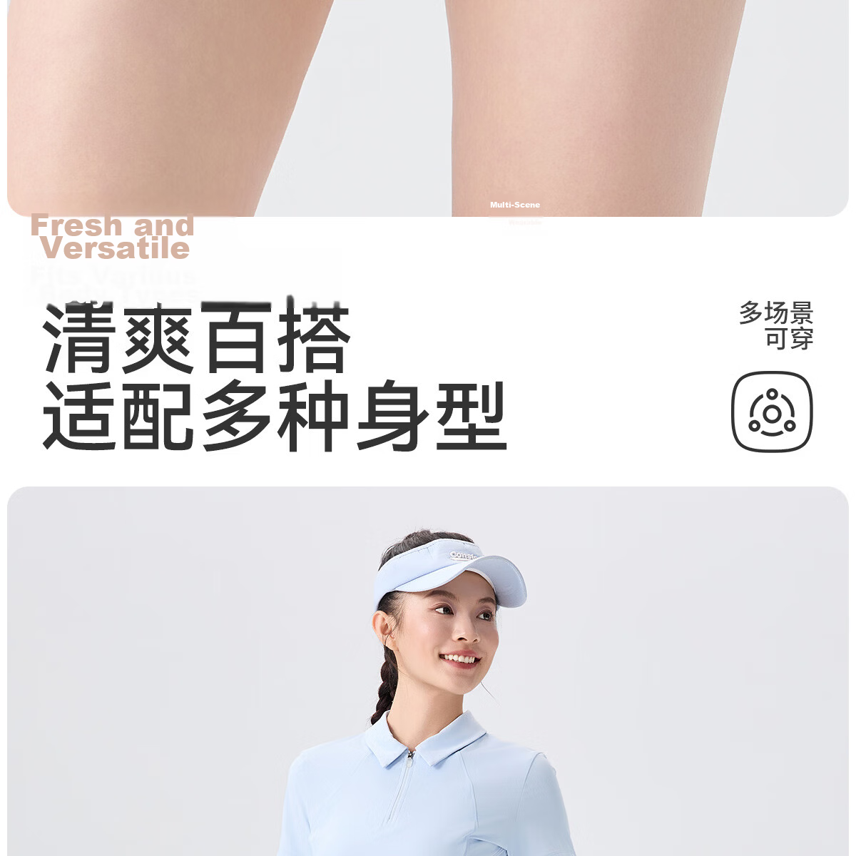 361° Women's Sports Shorts Summer New Anti-Exposure Yoga Fake Two-Piece Fitness Running Shorts 13