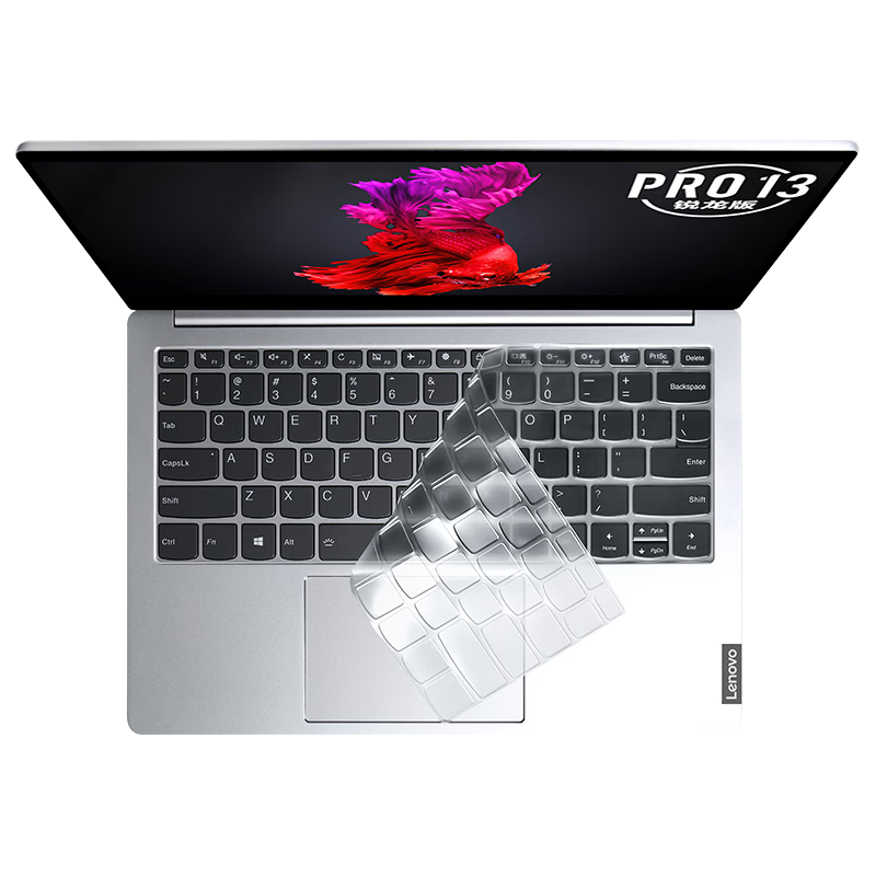 Jichuan Lenovo Xiaoxin Pro 13 Keyboard Cover, 2021/2020 Model Laptop Keyboard Protector, 13.3-Inch TPU Ultra-Thin Transparent Invisible Dustproof Film, Waterproof Cover