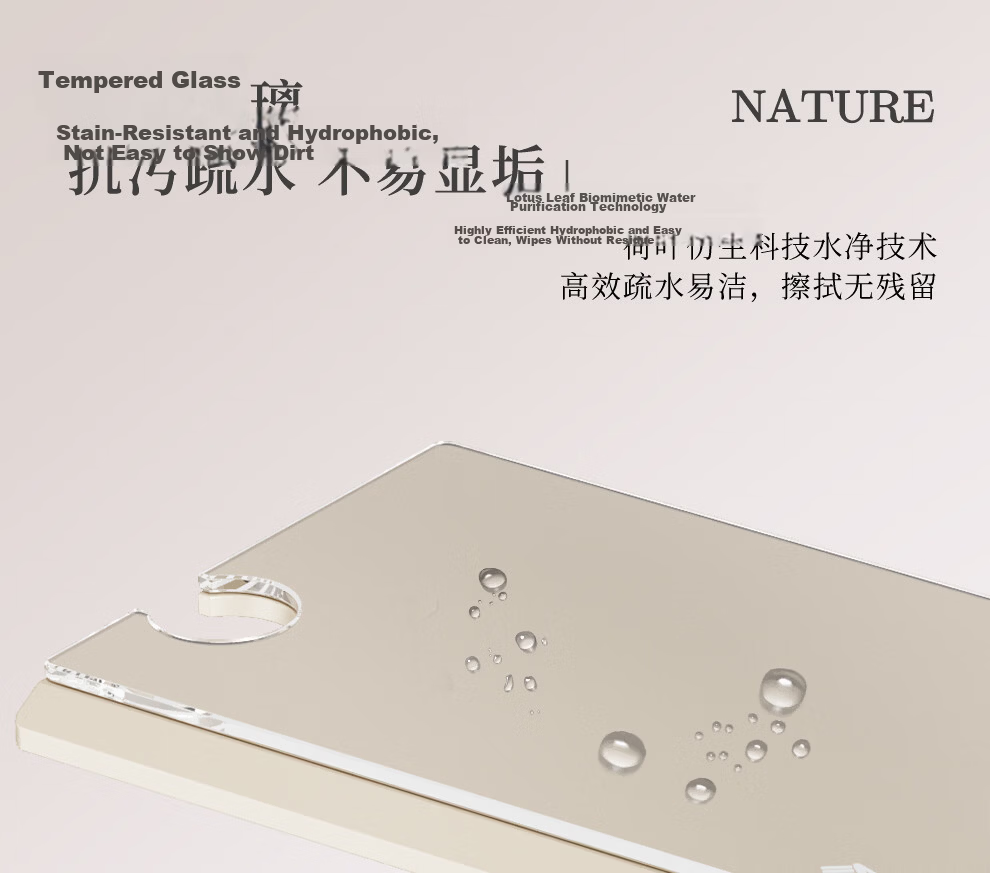 Micoe Four Seasons Shower Set Square Tube Wall-Mounted Brass Body Large Storage Piano Key Shower Set M-A131-4ZN 15