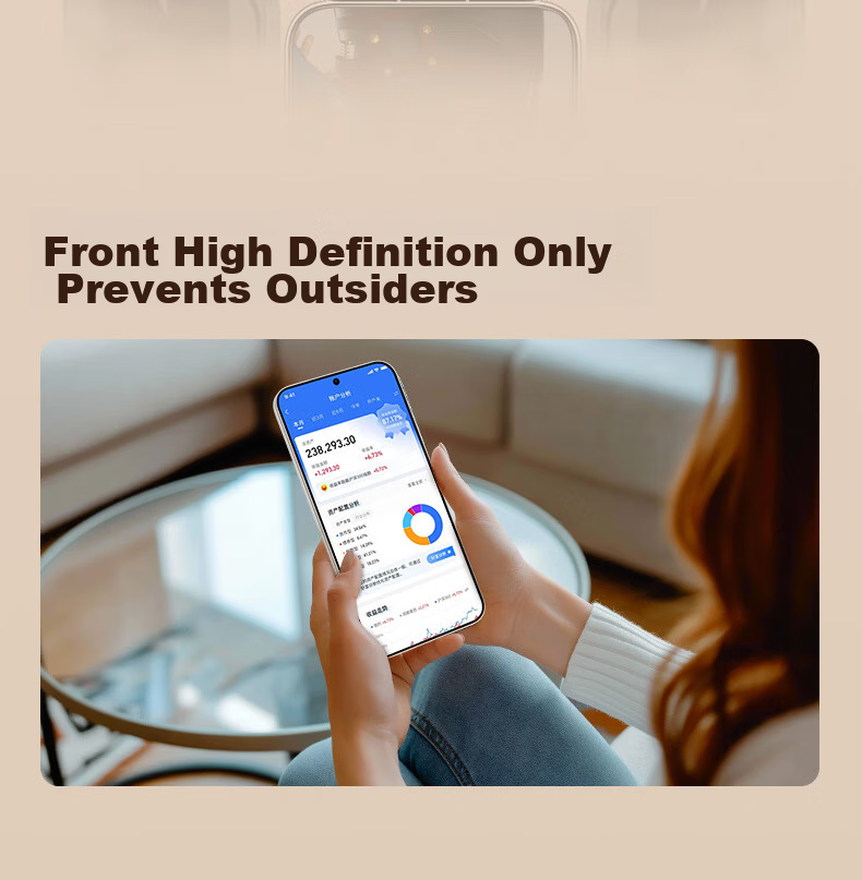 BLUEO [HD 28° True Privacy] Tempered Glass Screen Protector for Huawei Pura90promax, Anti-Peeping, Drop-Resistant, Anti-Fingerprint Phone Screen Protector 7