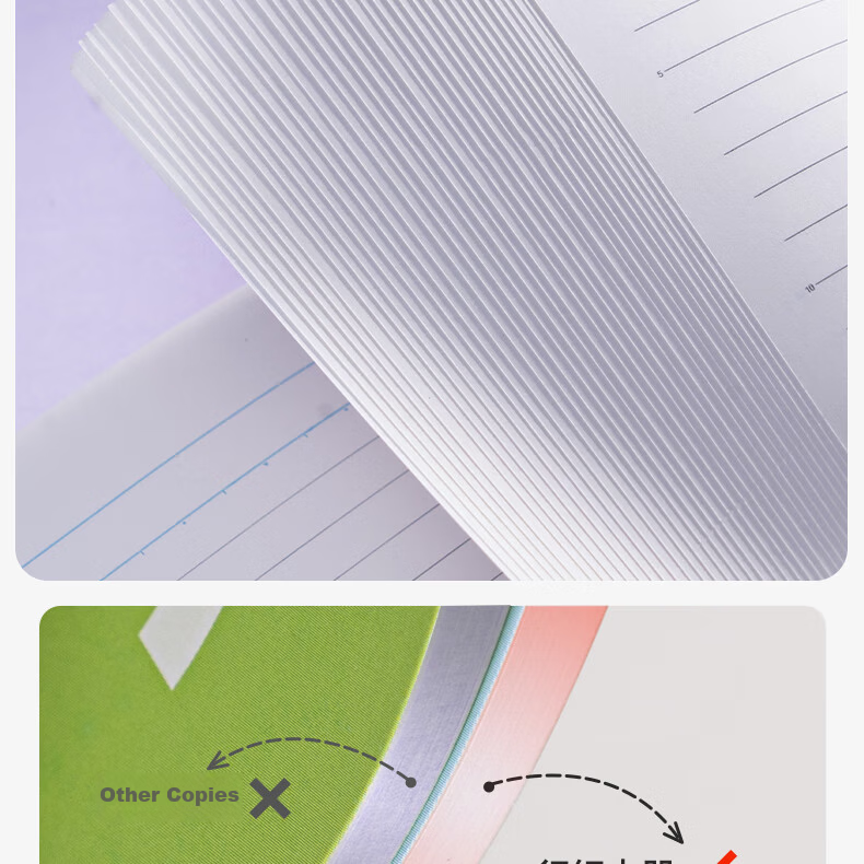 Deli Wireless Binding Notebook, 30 Sheets, Butter Bear Soft Copybook, Xingyun Paper, Xingyun Diary, A5 Notepad, Cute Notebook, Green HY232 10