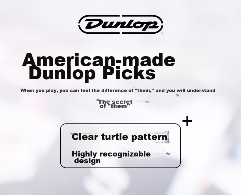 DUNLOP 498 Series Celluloid Guitar Picks Non-Slip Fast Strumming Colorful Guitar Accessories 6-Pack 10