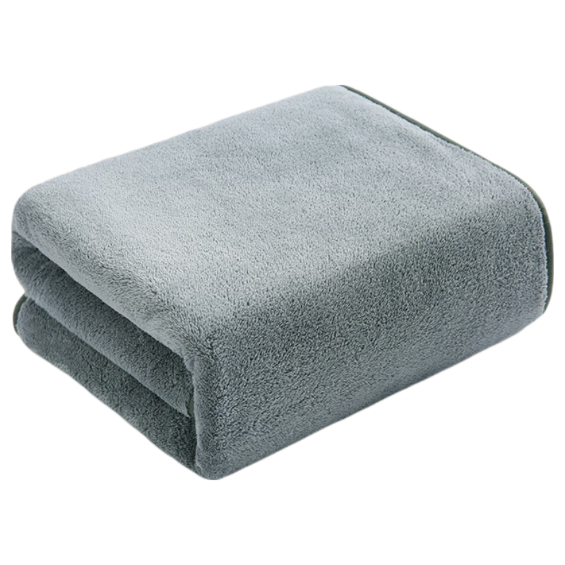 Grace Bath Towel, Class A, Low Shedding, Adult Home Use, Skin-Friendly, Soft, Absorbent, Quick-Drying, Hotel-Grade Large Bath Towel, Gray Sports