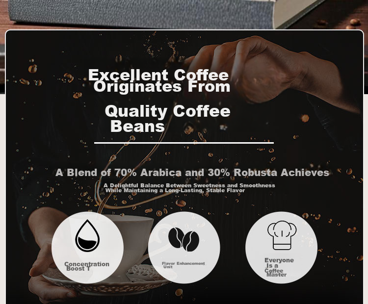 Delonghi Selected Espresso Coffee Beans 100% Arabica Brazil & Robusta Blend Espresso Coffee Beans Accessories Italian Imported Coffee Beans 250g Medium Roast 2