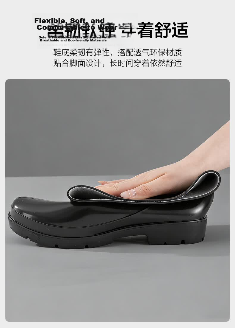 Huixiang JD Industrial Private Label High Tube Rain Boots Size 43 Pair Waterproof Chemical Resistant Wear Resistant Oil Resistant Corrosion Resistant 7