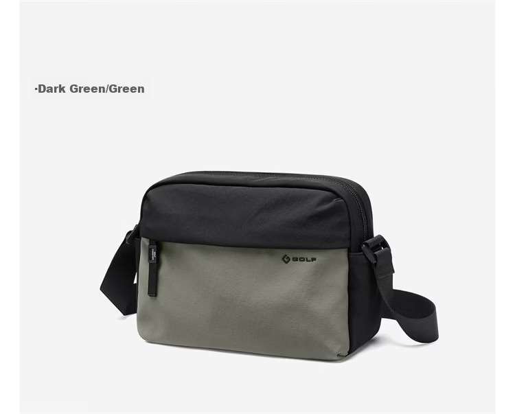 GOLF Casual Crossbody Bag Unisex Lightweight Outdoor Sports Cycling Shoulder Bag Commuter iPad Tablet Small Square Bag 25