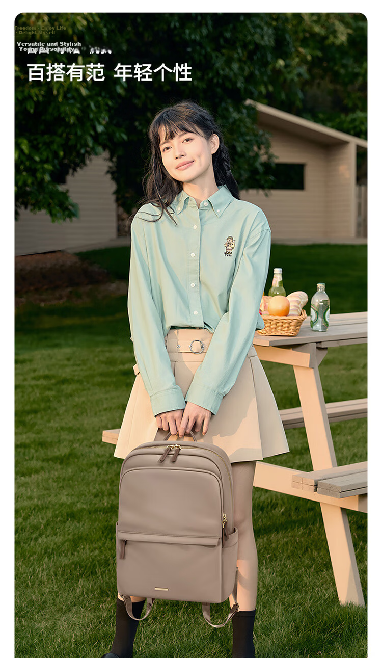 GOLF Women's 14/15 Inch Laptop Backpack Travel Business Briefcase Gift for Girlfriend 20