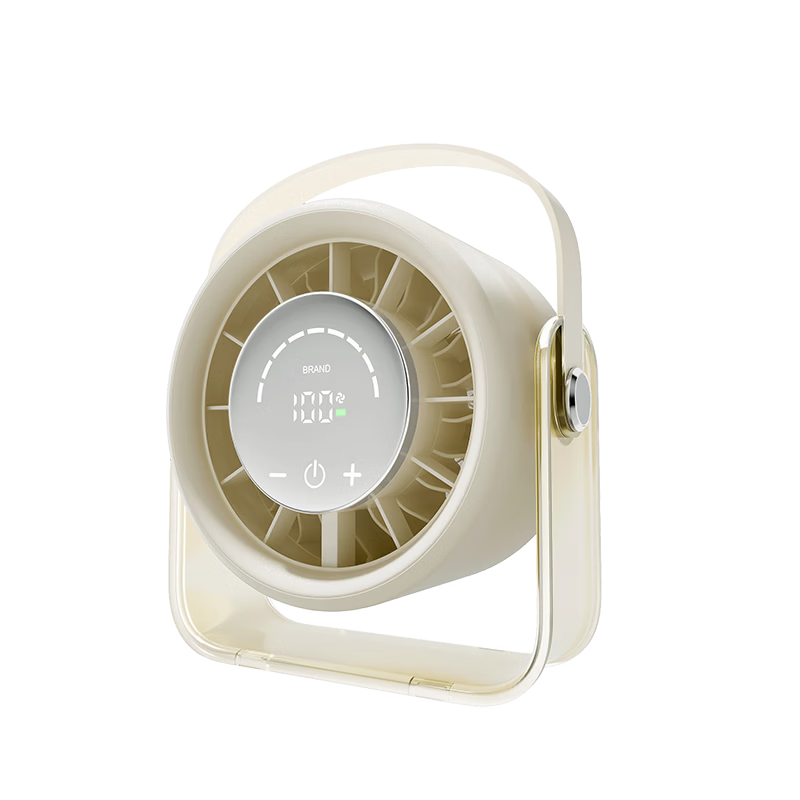 AIMIKU 2026 New Mini Desktop Fan Ultra-Quiet USB Rechargeable Student Dormitory Office High Wind Long-Lasting Aviation Air Circulation Fan Summer Home Table Air Conditioner Fan