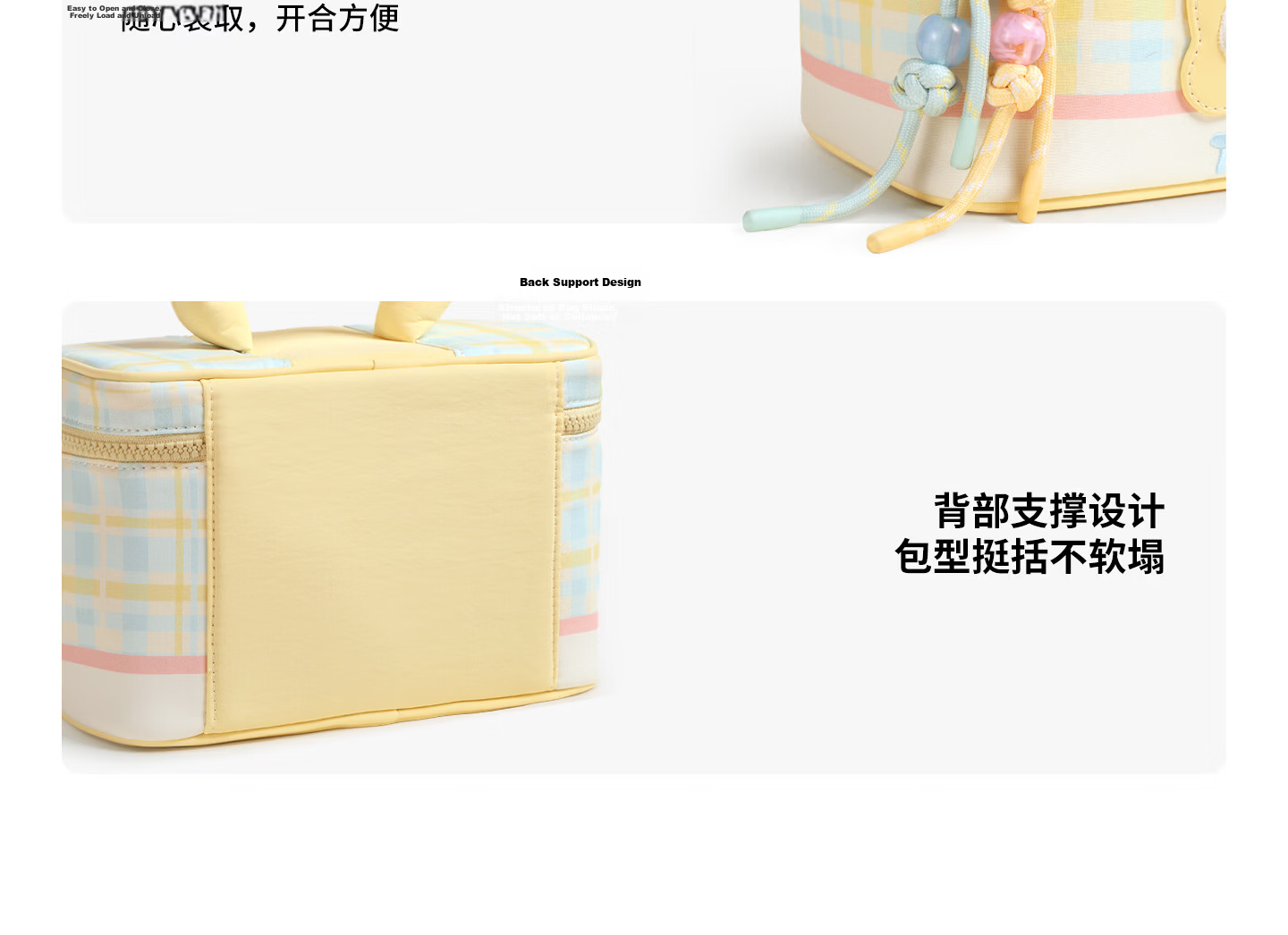Toutou 2026 New West Highland Makeup Bag Large Capacity Portable Toiletry Bag Cosmetic Storage Bag Qixi Birthday Gift 29