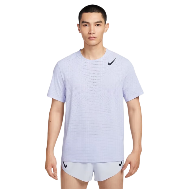 NIKE Men's Short-Sleeve T-Shirt, Advanced Quick-Dry Fabric, Moisture-Wicking And Fast-Drying, HJ3378-057 Light Blue 2XL