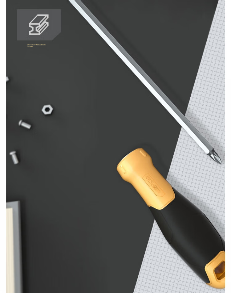 Deli Multi-Function Screwdriver 6/PH2x150mm DL626150S 10