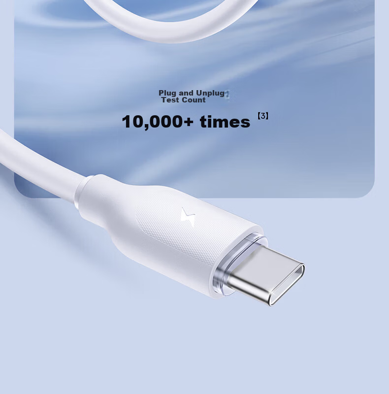 BASEUS Apple 16/15 Charging Cable Data Cable Fast Charge 3.5A Multi-in-1 Type-C Moonlight White 1.2m 15