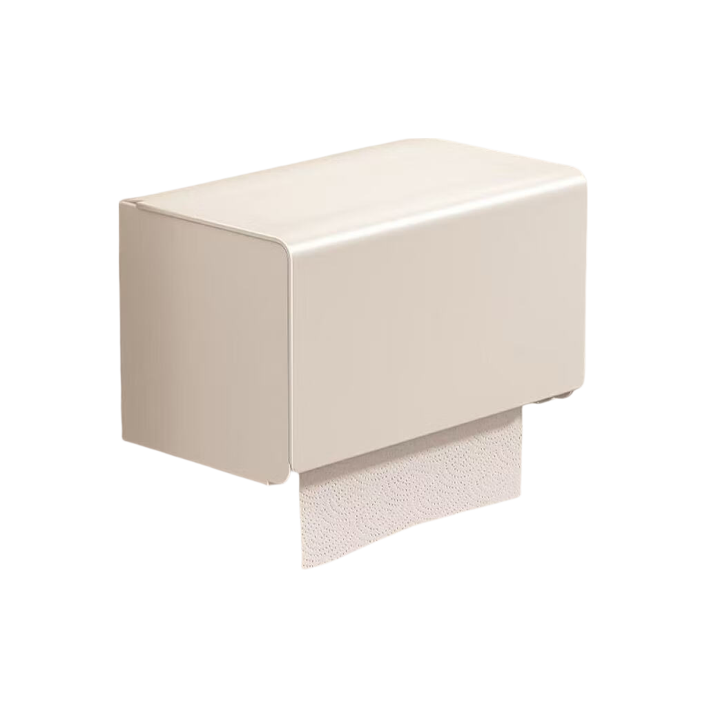 Baihan Bathroom Tissue Box Storage Rack No-Drill Toilet Paper Holder Roll Paper Dispenser Washroom Tissue Box