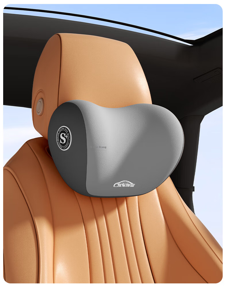 YOU CHE BANG Car Headrest and Lumbar Support Set Driving Waist Cushion Lumbar Support Neck Pillow Seat Backrest Cushion for Driver 28