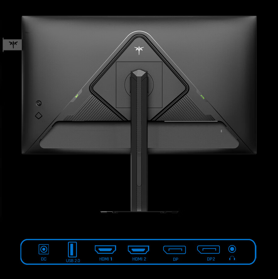 KTC 27-inch 4K 72Hz Dual-Mode 144Hz QD Quantum Dot MiniLED Monitor HDR1000 Brightness Design Editing Computer Office Monitor M27U6 14
