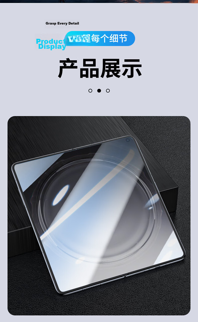 Langling [Inner and Outer Screen Set] Compatible with OPPO Find N6 Phone Film Find N6 Foldable Screen Non-Tempered Hydrogel Full Screen Coverage Scratch-Resistant Front Protective Film 12