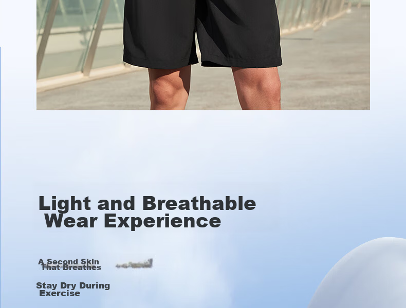 Peak Quick-Dry Men's Sports Set Summer Running Casual Breathable Badminton Two-Piece Short Sleeve and Shorts DF152007 11