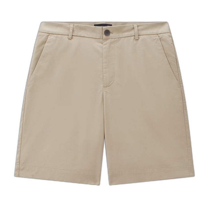 Giordano G+ 2026 Summer New Lyocell Cooling Embroidered Mid-Rise Straight Casual Shorts for Men 01106349