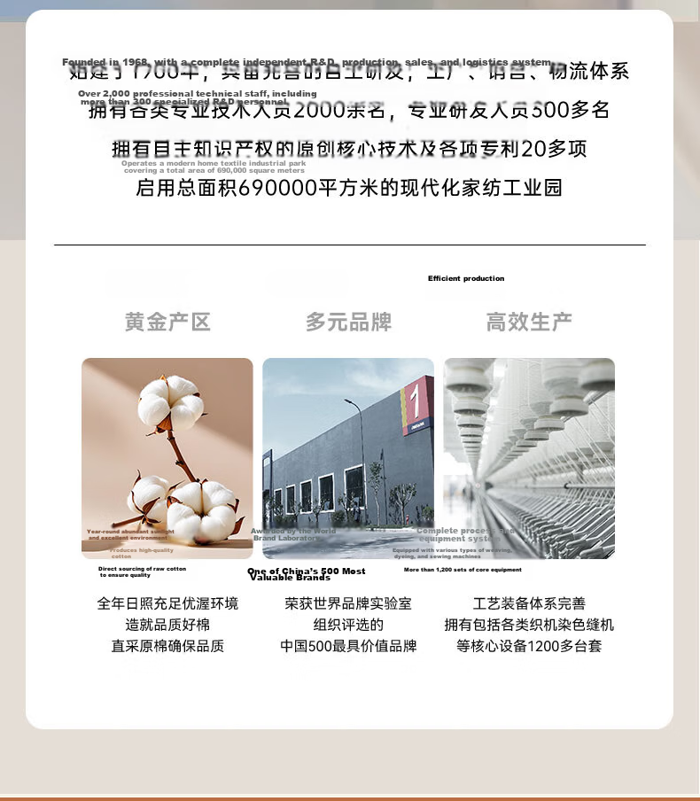 Jinhao Class A 7A Antibacterial 100% Pure Cotton Bed Sheet Single Piece Solid Color Cotton Bed Sheet Adult 230*245cm Morning Mist Vine 2