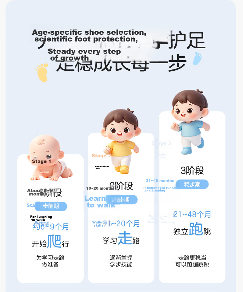 October Crystal Baby Shoes Toddler Walking Shoes Summer Mesh Floor Non-Slip Boys Girls Pre-Walking Shoes 4