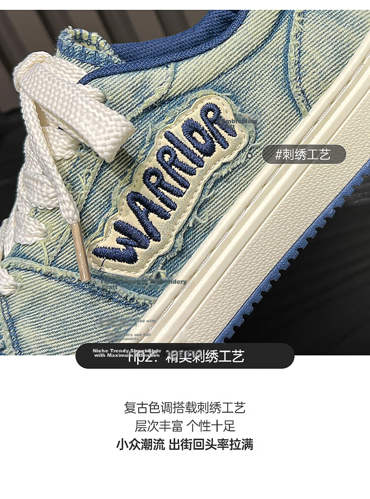 Warrior Women's 2026 Spring Autumn Fashion Sneakers Classic Versatile Retro Casual Shoes Dark Gray Size 38 8