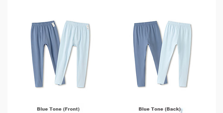 Balabala [balaOne] Boys' Thermal Pants 2026 Spring Sleepwear Leggings 2-Pack 11