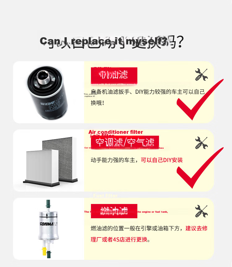 Suofeima Air Filter Element S3733A1 for Honda Vezel, XR-V, Fit, Fengfan, Gurei, Jingrei LIFE 1.5 13