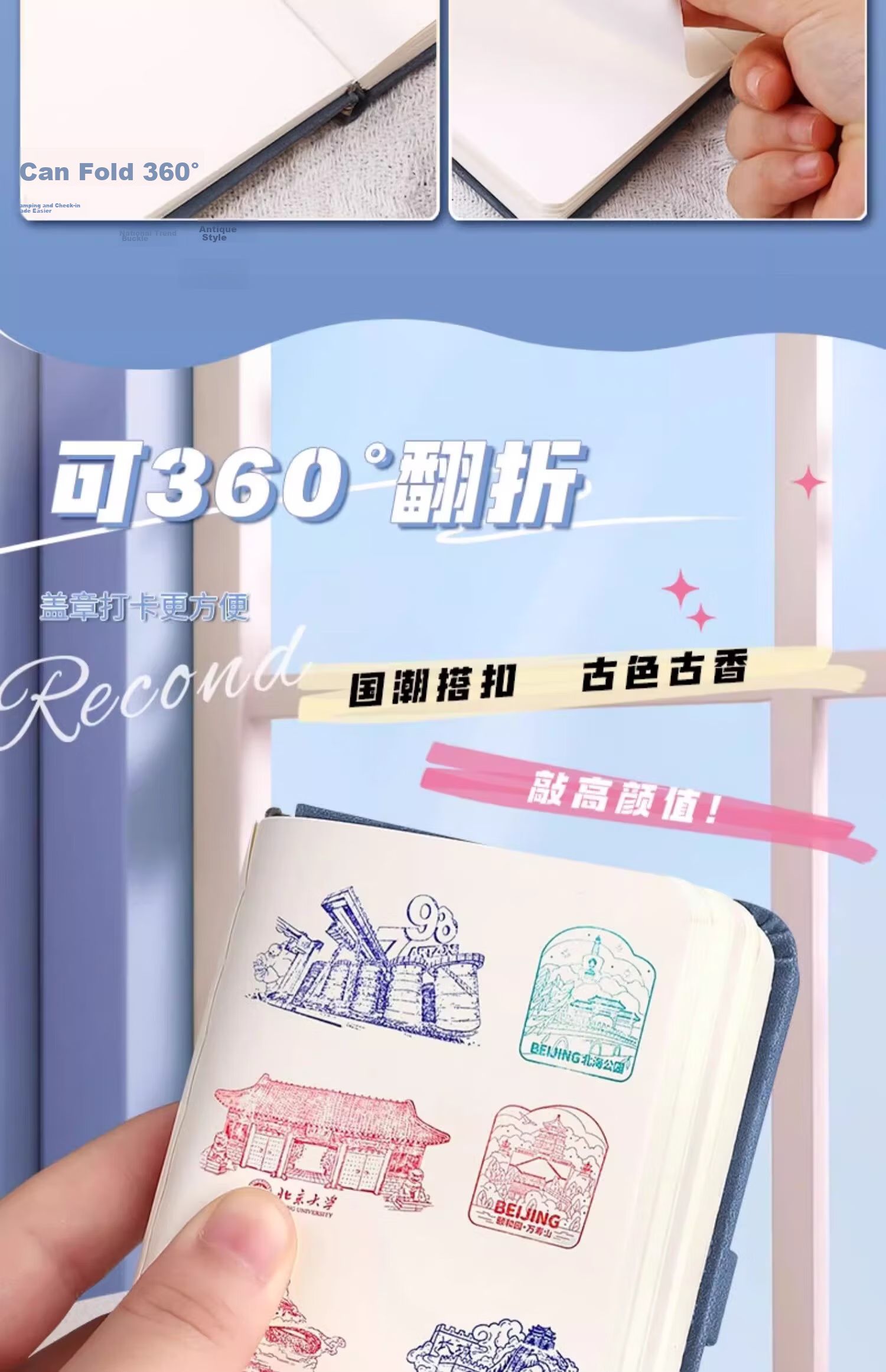 Muulee Chinese Trend Mini Notebook A7 Portable Pocket Journal 2025 New High-Quality Mini A6 Memo Pad Custom Logo 11