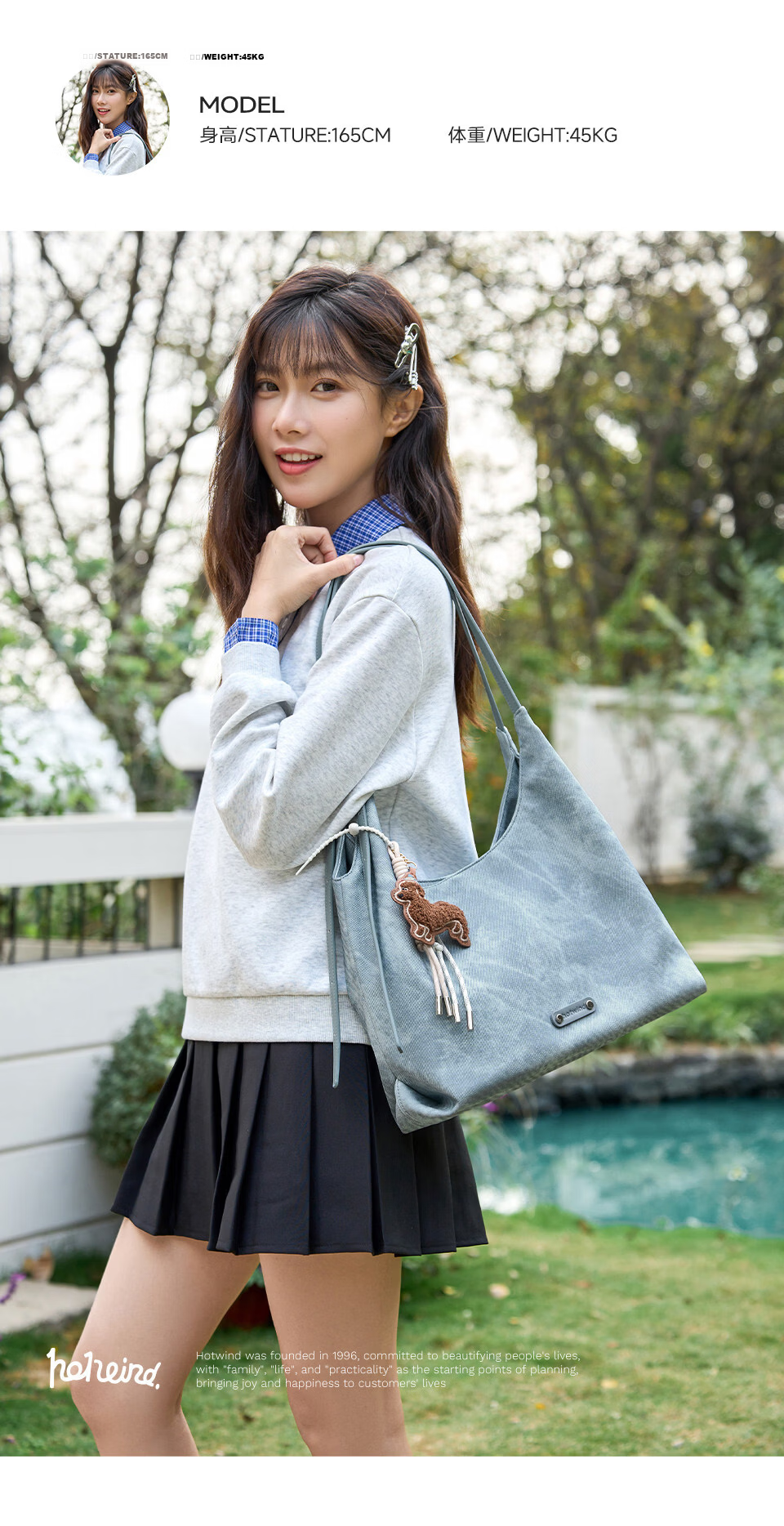 Hotwind Women's Shoulder Bag Underarm Handheld Tote Large Capacity Commuter Bag Valentine's Day Gift for Girlfriend 9