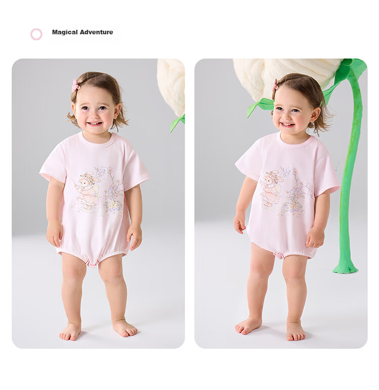 Betis Baby Clothes 2026 New Summer Thin Newborn Breathable Unisex Short Sleeve Romper 14