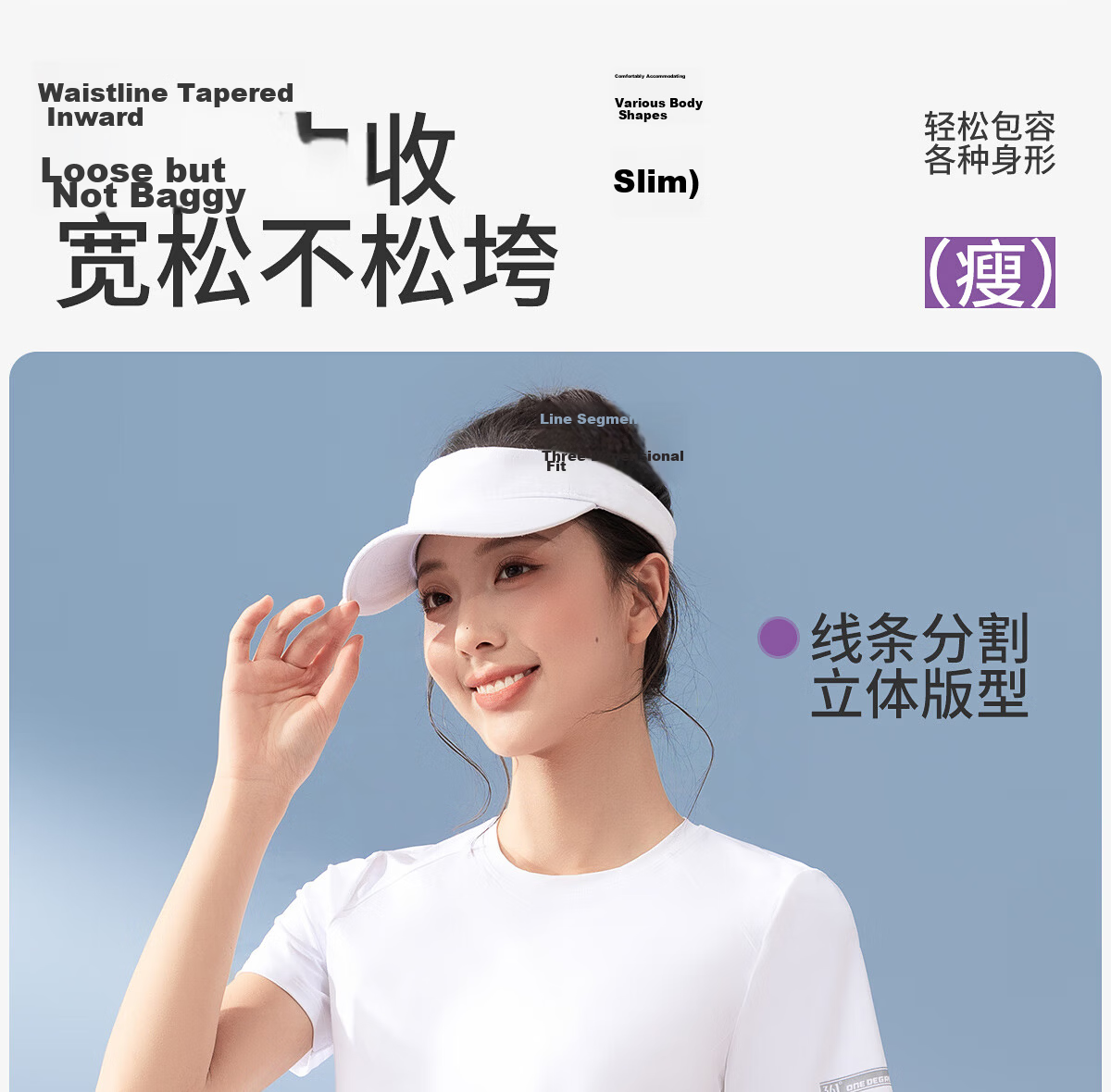 361° Sports T-Shirt Summer Yoga Fitness Running Women's Short Sleeve Breathable Loose Quick-Dry Shirt 9