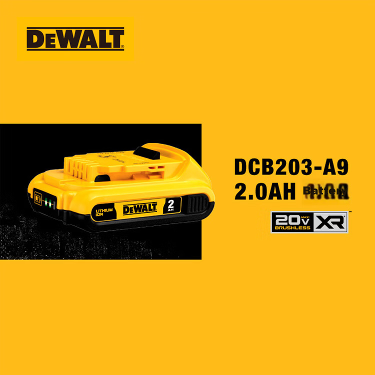 DEWALT 20V MAX 4.0Ah Lithium Battery Pack High Capacity Long Runtime Power Tool DCB182-A9 4