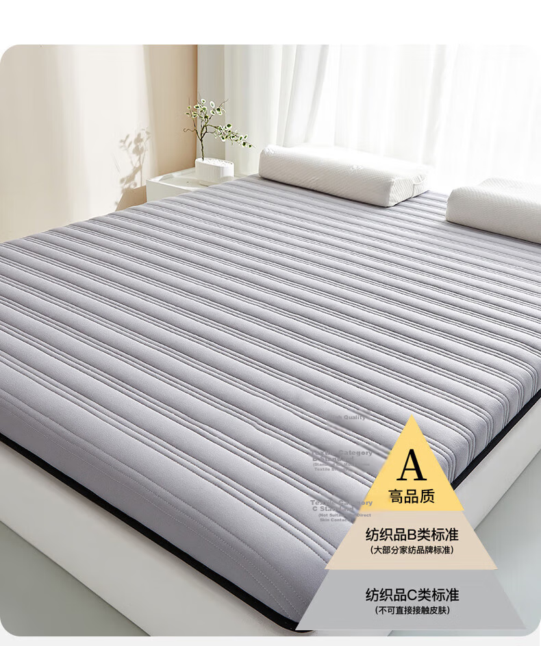Wuyinliangpin Bedding, Soybean Fiber Mattress Cover, Student Foldable Mattress, Dormitory Bunk Bed Cover, 0.9 Meter Bed 4
