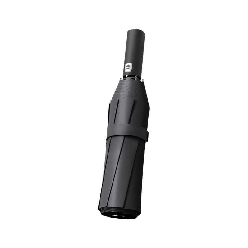 Xiaomo Fully Automatic Umbrella, Large Size, Reinforced And Thickened, Windproof Folding Umbrella, Sunshade Umbrella, Black Rubber Sun Umbrella, 48 Ribs, Customizable