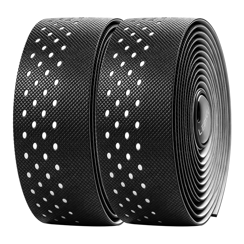LEBYCLE Road Bike Handlebar Tape, Anti-Slip, Wear-Resistant, Grip Wrap, Breathable Shock-Absorbing PU Leather EVA