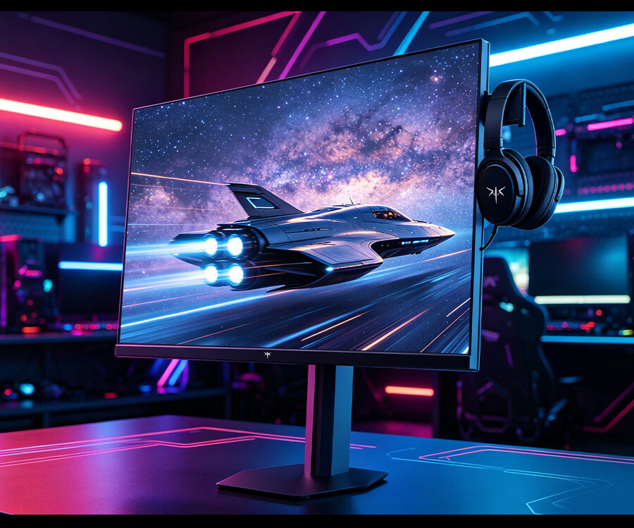 KTC 27-inch 4K 72Hz Dual-Mode 144Hz QD Quantum Dot MiniLED Monitor HDR1000 Brightness Design Editing Computer Office Monitor M27U6 17