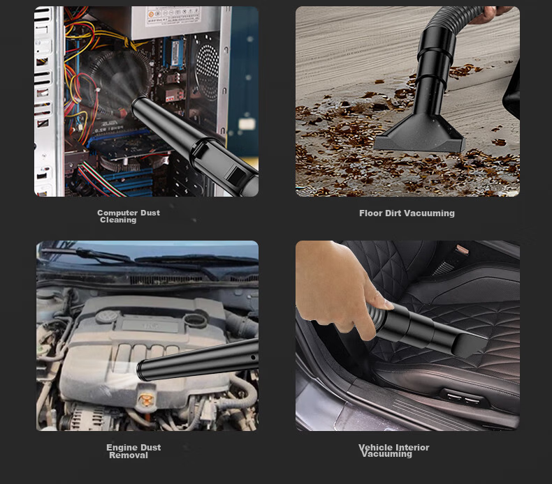 Comais Rechargeable Blower Small Lithium Battery Blower Dual-Use Vacuum Cleaner Industrial Home Computer Dust Blower 9