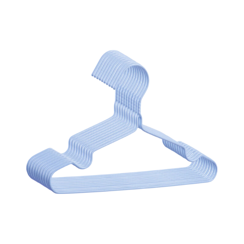 Jingxun Children's Hangers Baby Multifunctional Clothes Drying Rack Non-Slip Hooks Retractable Storage 20-Pack